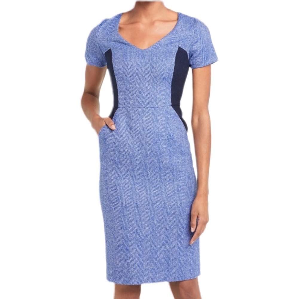 Amazing Boden Tweed Sheath Dress SZ 2R
